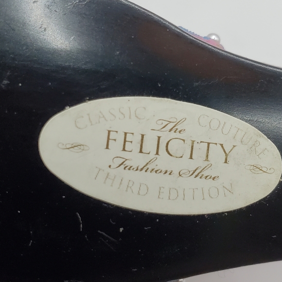 Vintage 4 Pieces Miniature Classic Couture Felicity 3rd Edition Shoe Hat Purse - Picture 9 of 13